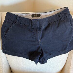J crew Navy Blue Chino Shorts